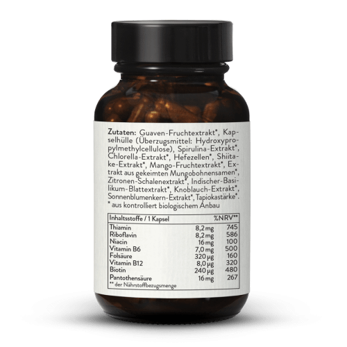 Plant-Based Vitamin B Complex, Bioactive