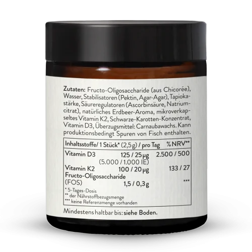 Vitamin D3 + K2 MK7 Gummies
