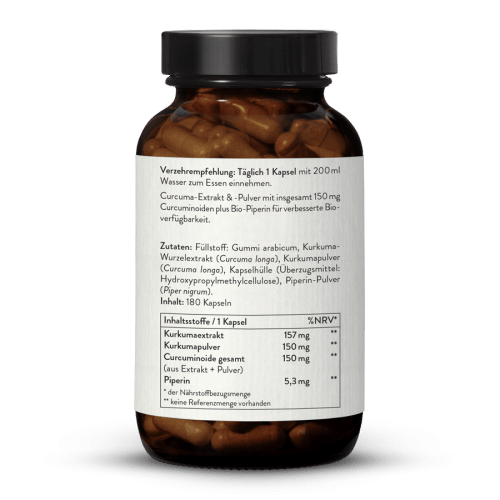 Curcuma Extrakt + Pulver