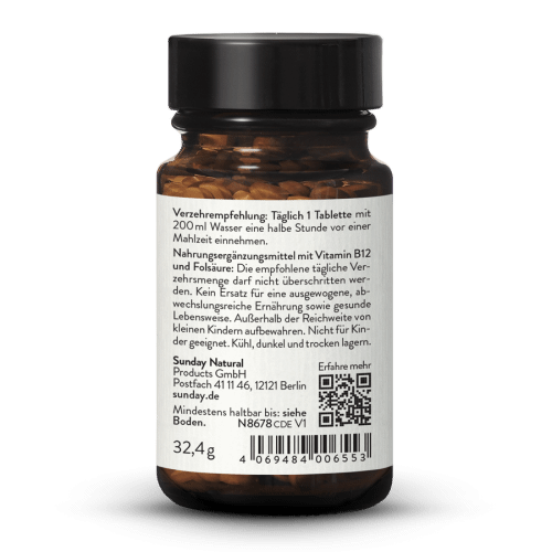 Vitamin B12 Mh3a + Folsure (Folat) 500g + 200g