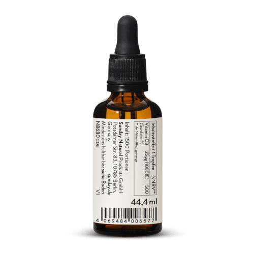 Vitamin D3 1.000 IE Tropfen, Vegan