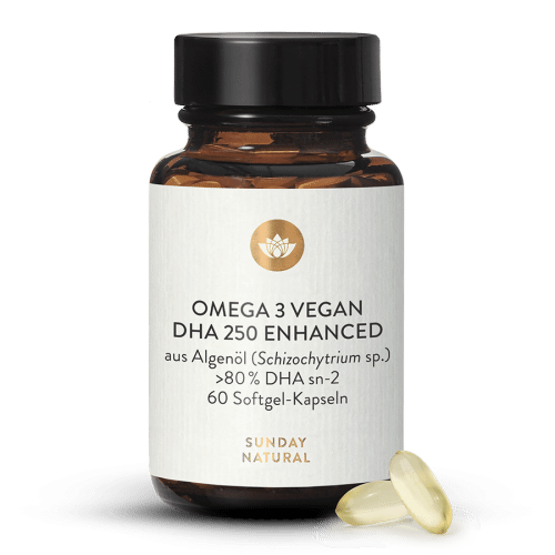 Omega 3 DHA 250 enhanced vegan