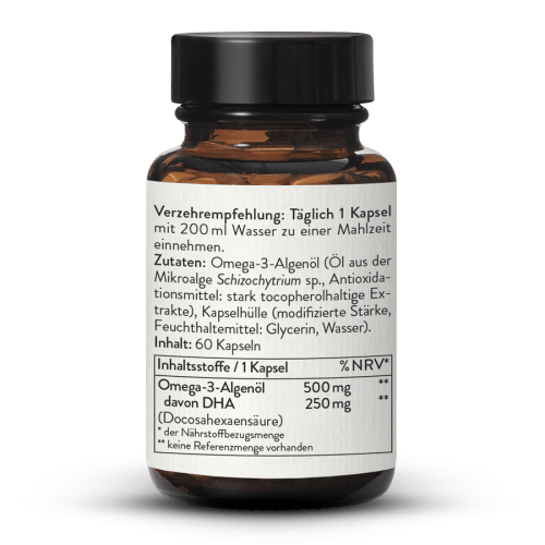 Vegan Omega-3 DHA 250 Enhanced