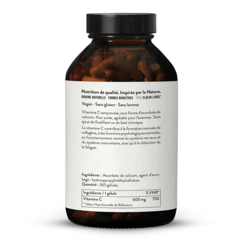 Vitamine C Ascorbate de calcium - 600 mg