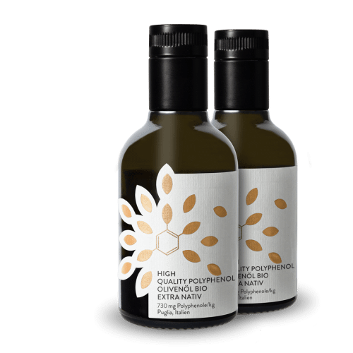 Huile d'olive riche en polyphnols