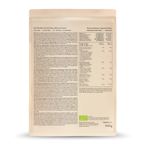 Bio Protein 12K Natural Criollo Cacao