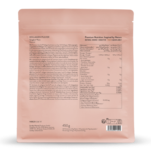 Kollagen Pulver SunGlow® Pure