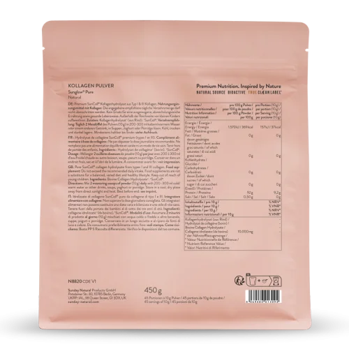 Colgeno en polvo SunGlow Pure