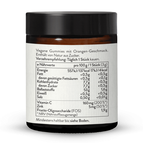 Vitamin C + Zinc Gummies