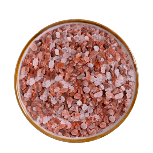 Cristaux de sel rose de l'Himalaya
