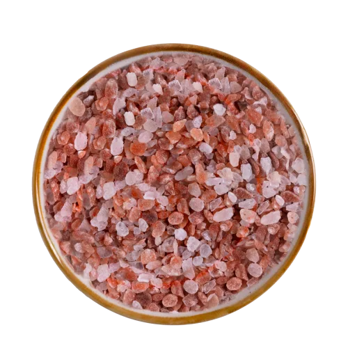 Cristaux de sel rose de l'Himalaya