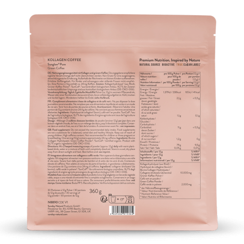 Kollagen Coffee SunGlow Pure
