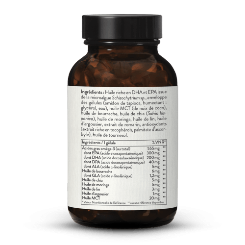 Omga-3 Complete - EPA 300 + DHA 200 + ALA 5