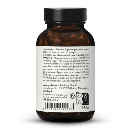 Omga-3 Complete - EPA 300 + DHA 200 + ALA 5