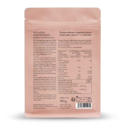 Collagen Barley Grass SunGlow Luxe