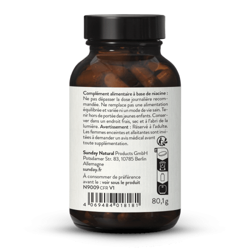 Vitamine B3 Nicotinamide - 450 mg