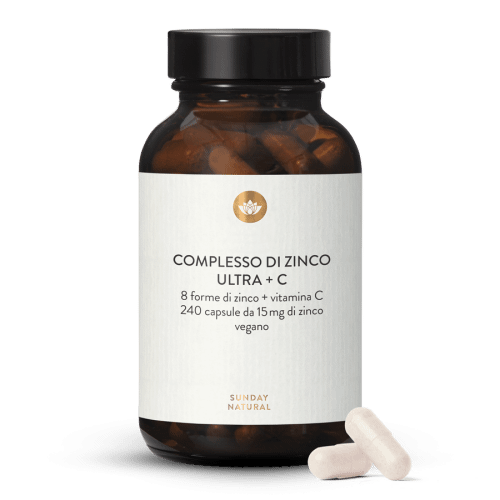 Complesso di zinco Ultra + C in capsule