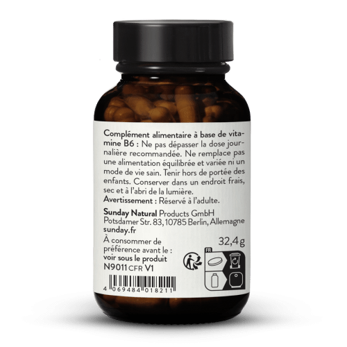 Vitamine B6 Bioactive - 12 mg