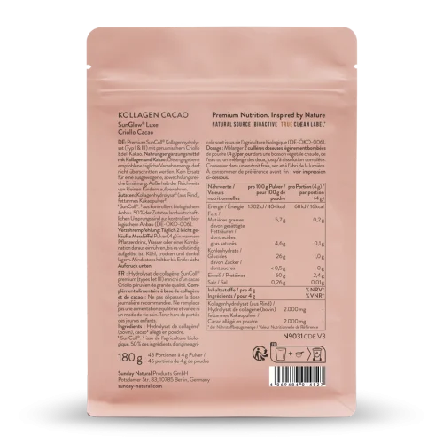 Kollagen Cacao SunGlow Luxe