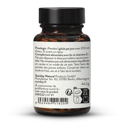 Fer bisglycinate + vitamine C