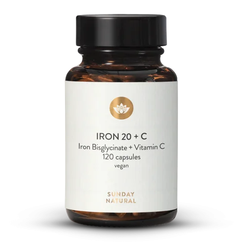 Jrnkelat 20 mg bisglycinat + vit. C