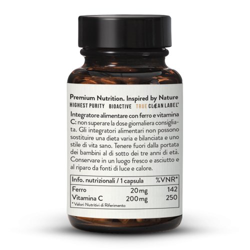 Chelato di ferro bisglicinato 20 mg + vitamina C