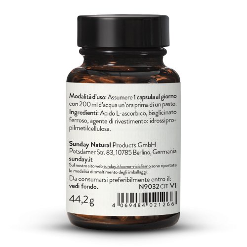 Chelato di ferro bisglicinato 20 mg + vitamina C