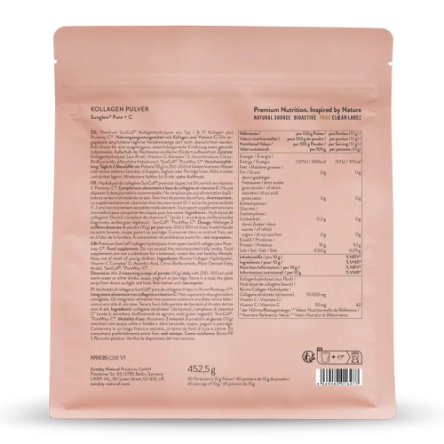 Sunglow Collagen Powder + Vit C