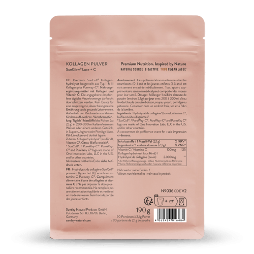 Collagen Powder Sunglow® Luxe + C
