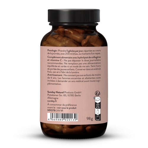Collagne SunGlow Luxe + Vitamine C - Glules