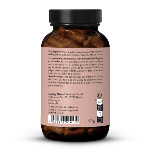 Collagne SunGlow Luxe + Vitamine C - Glules