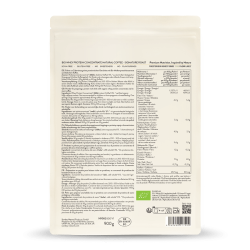 Bio Whey Protein Natural Coffee