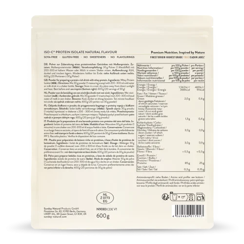 ISO-C Whey Natural