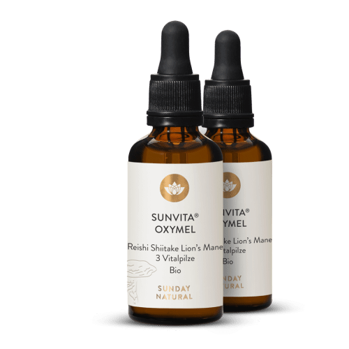 SUNVITA® Oxymel Reishi Shiitake Lion's Mane