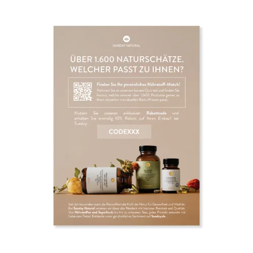 Nhrstoff-Quiz Flyer (A5)