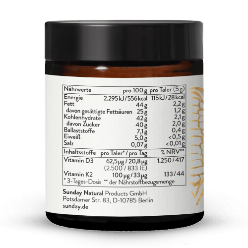 NUTRACHOC® Vitamin D3 + K2 MK7