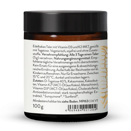 NUTRACHOC Vitamin D3 + K2 MK7