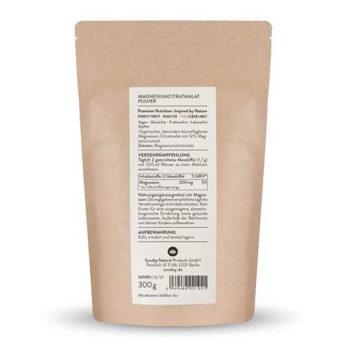 Magnesium Citratmalat Pulver