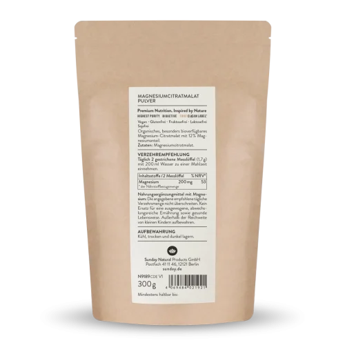 Magnesium Citratmalat Pulver