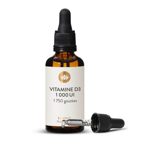 Vitamine D3 1 000 UI, 1 750 Gouttes