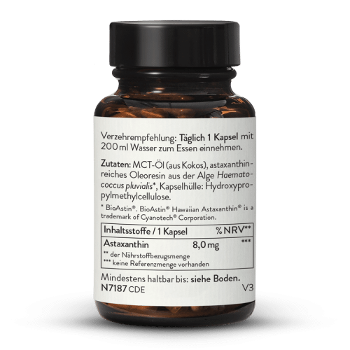 Astaxanthin 8mg BioAstin Capsules