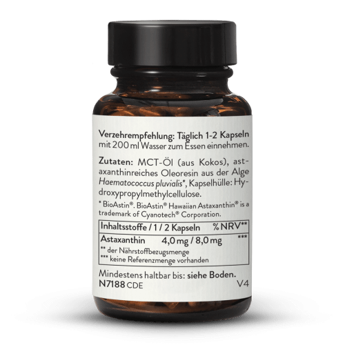 Astaxanthin 4 mg Kapseln