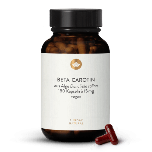 Beta-Carotin 15mg aus Algen
