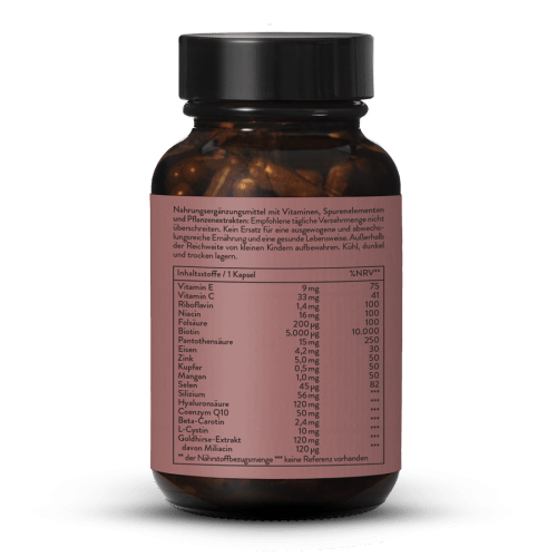 Complexe peau, cheveux, ongles