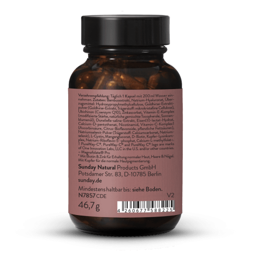 Complexe peau, cheveux, ongles