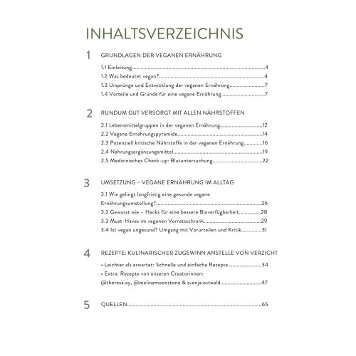 Veganes Leben