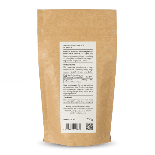 Magnesium Citrate Powder