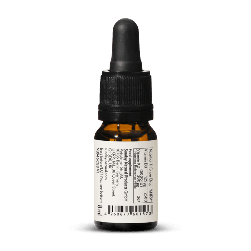 Vitamin D3 + K2 MK-7 5000 IU + 200 g drber