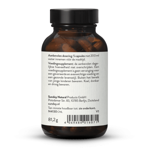 BCAA 2:1:1 Capsules Uit Fermentatie Vegan