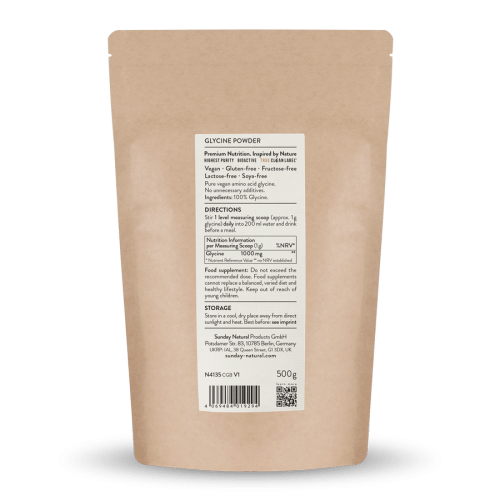 Glycin Pulver Vegansk